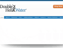 Tablet Screenshot of doublehelixwater.com