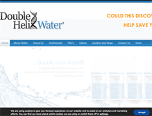 Tablet Screenshot of doublehelixwater.eu